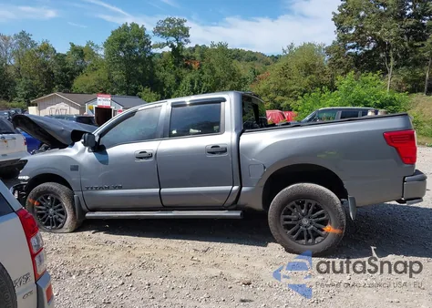 2019 Nissan Titan Sl из США, поврежденный, VIN 1N6AA1E55KN532505